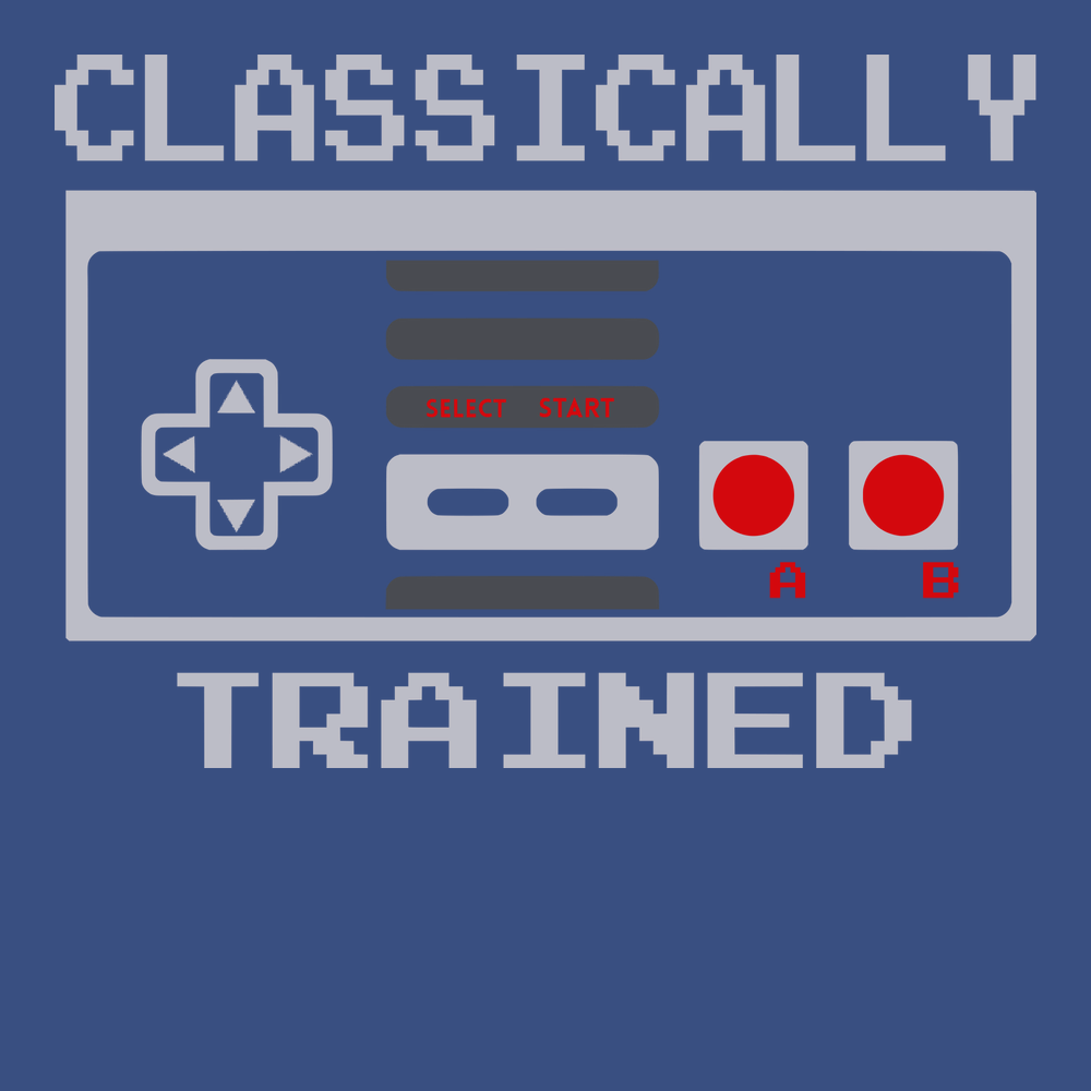 NES Classically Trained T-Shirt BLUE
