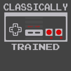 NES Classically Trained T-Shirt CHARCOAL