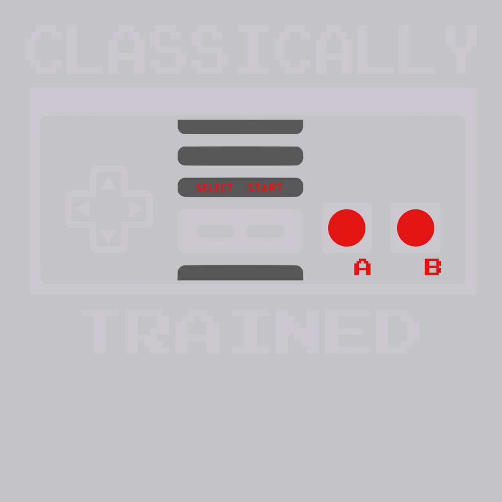 NES Classically Trained T-Shirt SILVER