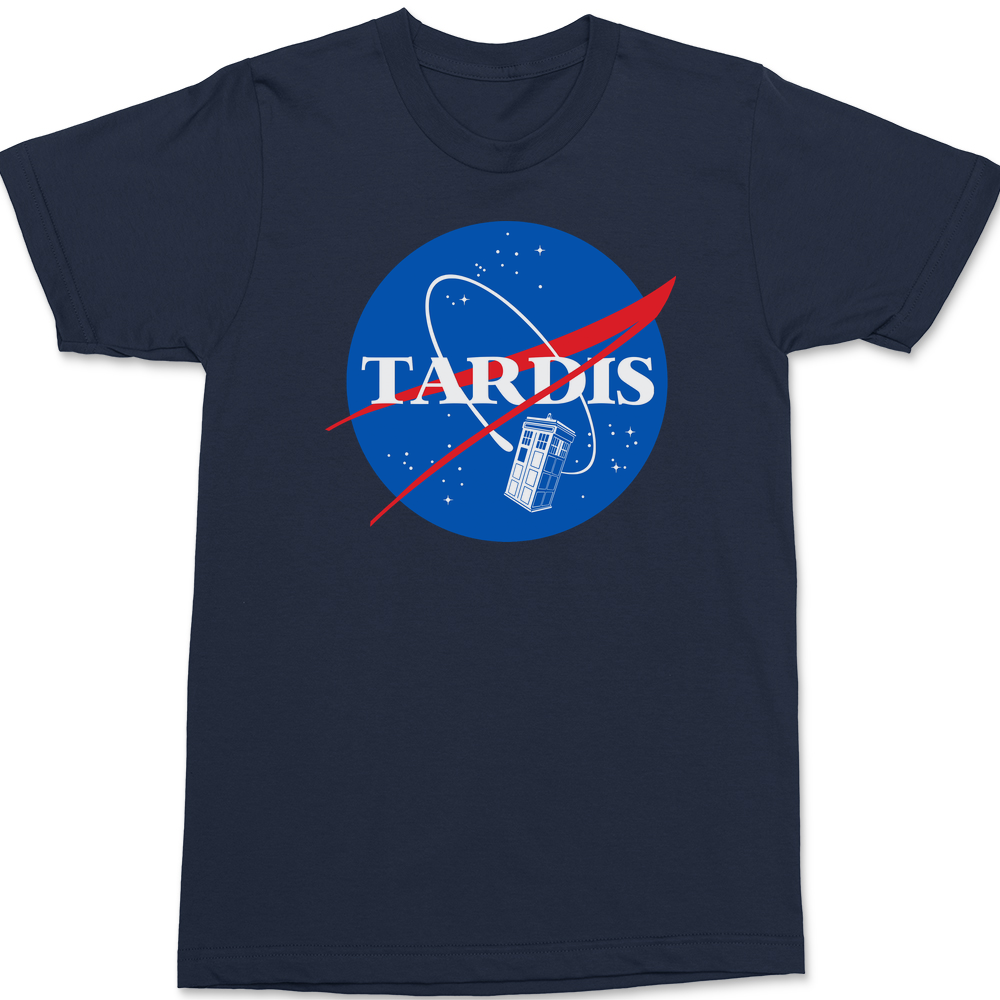 Nasa Tardis T-Shirt NAVY