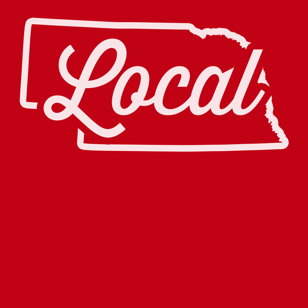 Nebraska Local T-Shirt RED