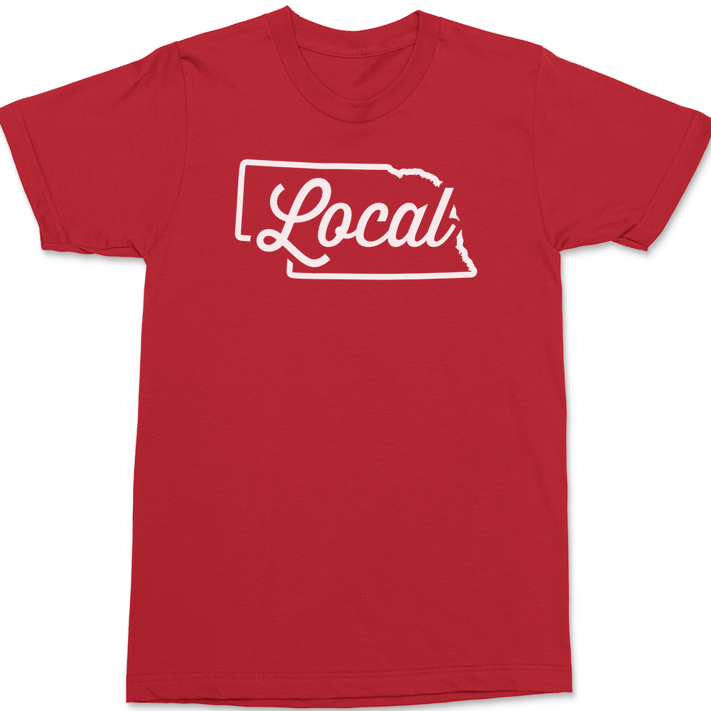 Nebraska Local T-Shirt RED