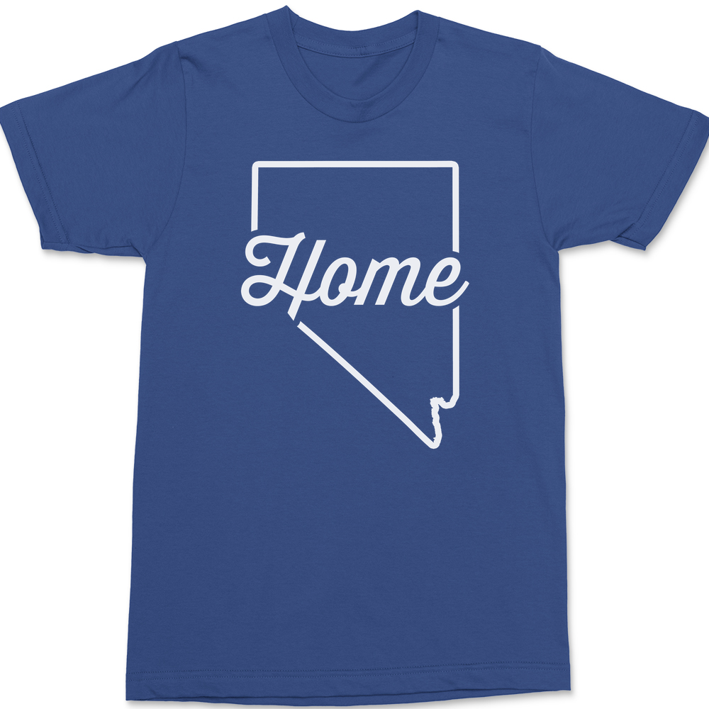 Nevada Home T-Shirt BLUE