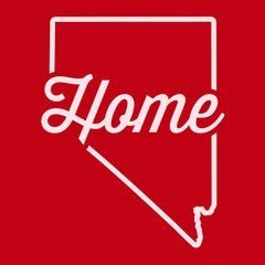 Nevada Home T-Shirt RED