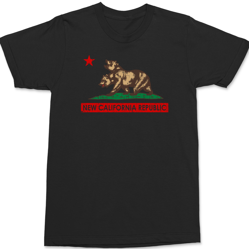 New California Republic T-Shirt BLACK