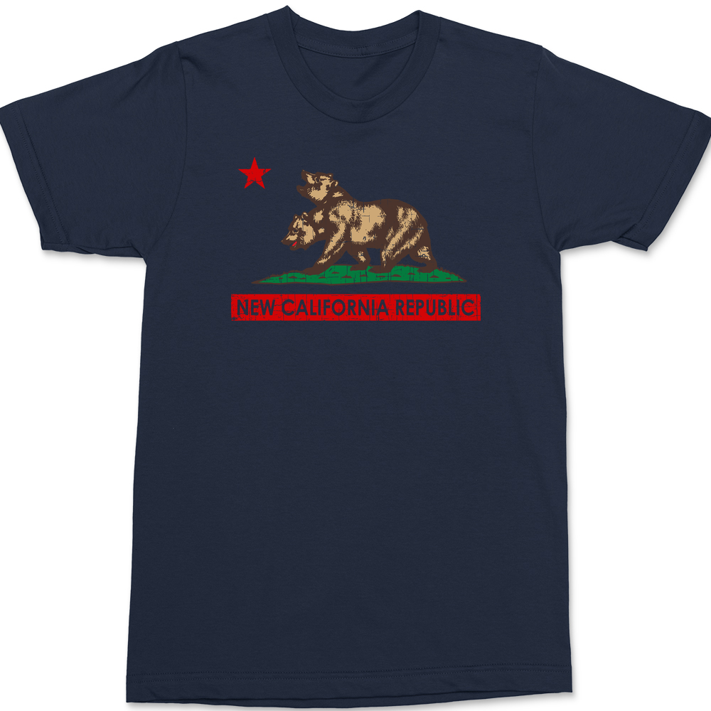 New California Republic T-Shirt NAVY