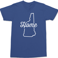 New Hampshire Home T-Shirt BLUE