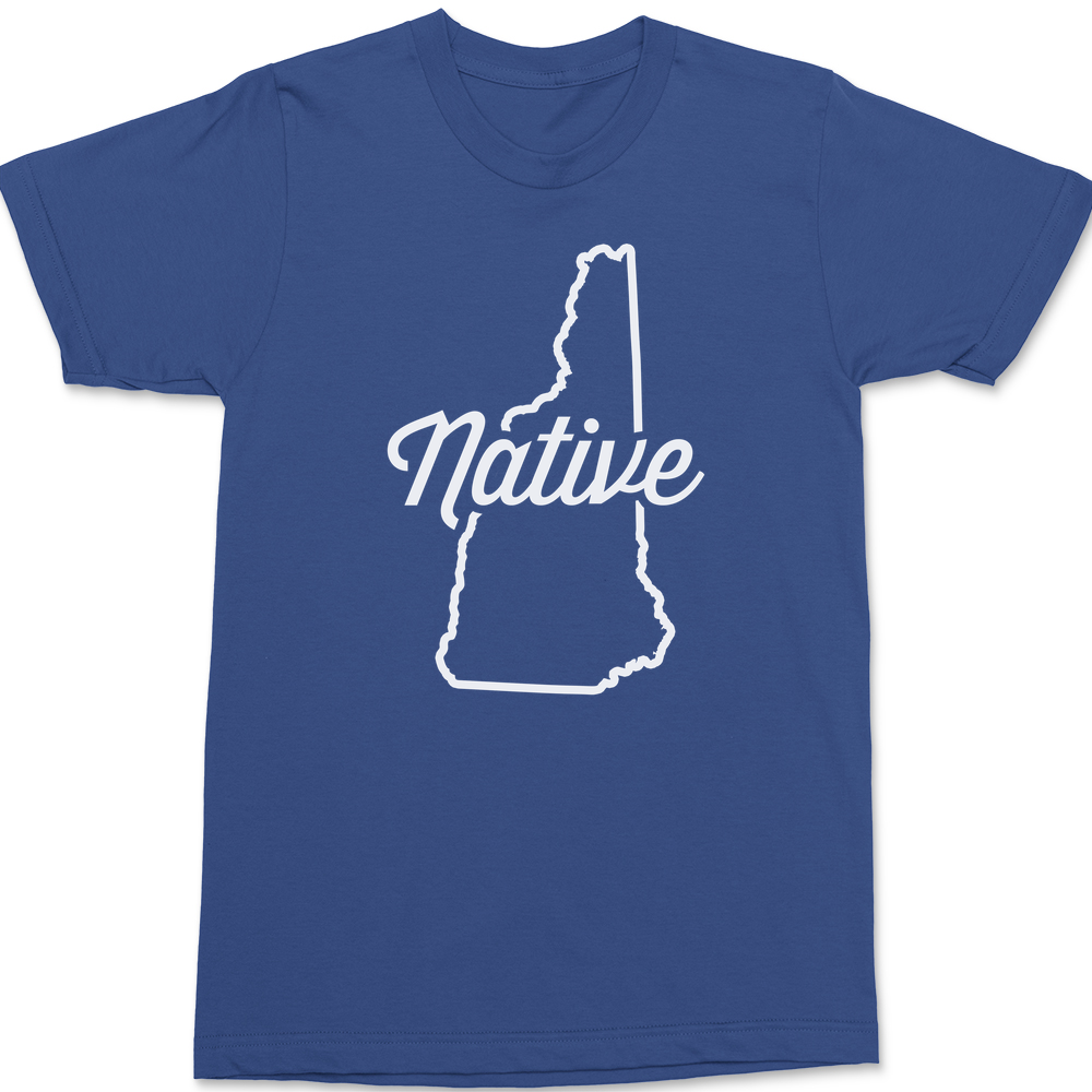 New Hampshire Native T-Shirt BLUE