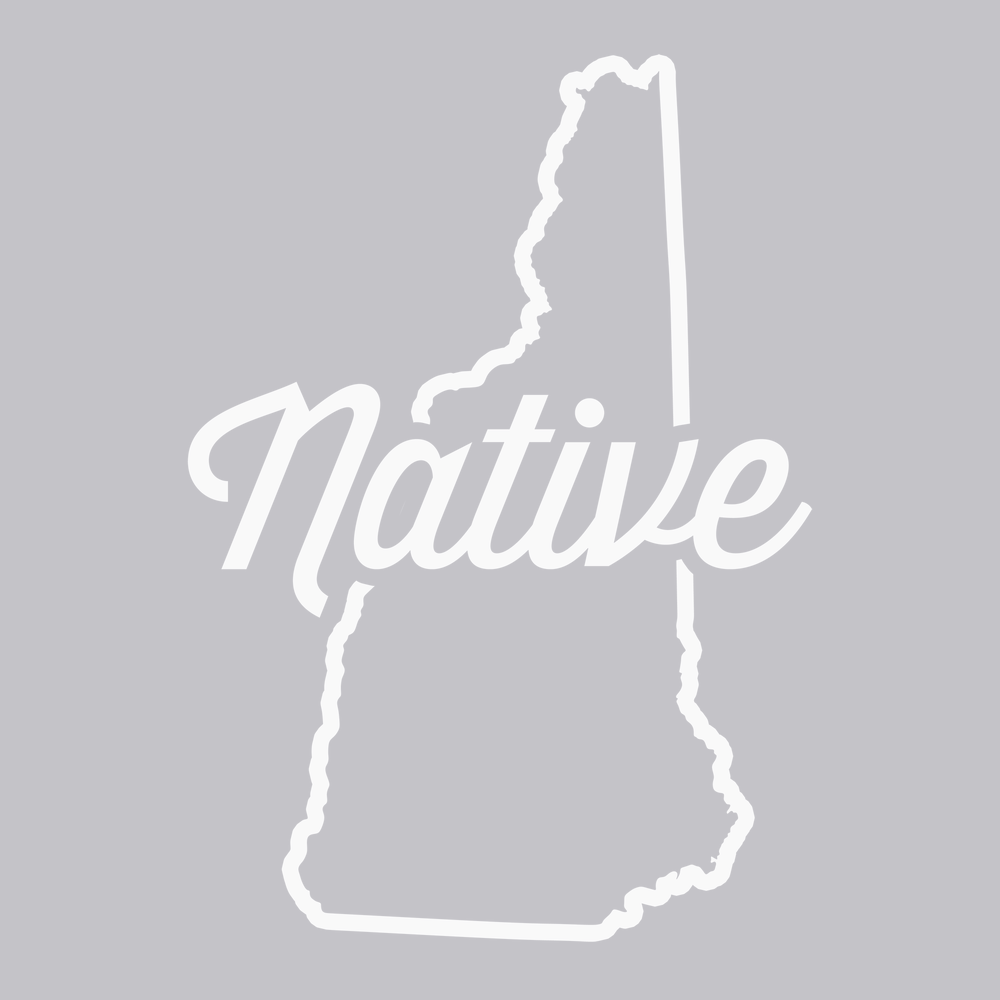 New Hampshire Native T-Shirt SILVER