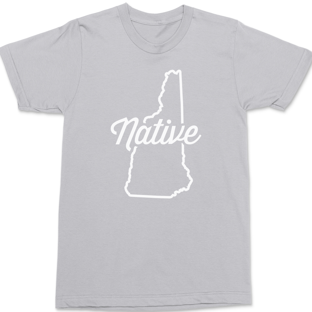 New Hampshire Native T-Shirt SILVER