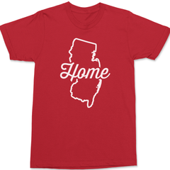 New Jersey Home T-Shirt RED
