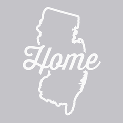New Jersey Home T-Shirt SILVER