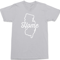 New Jersey Home T-Shirt SILVER
