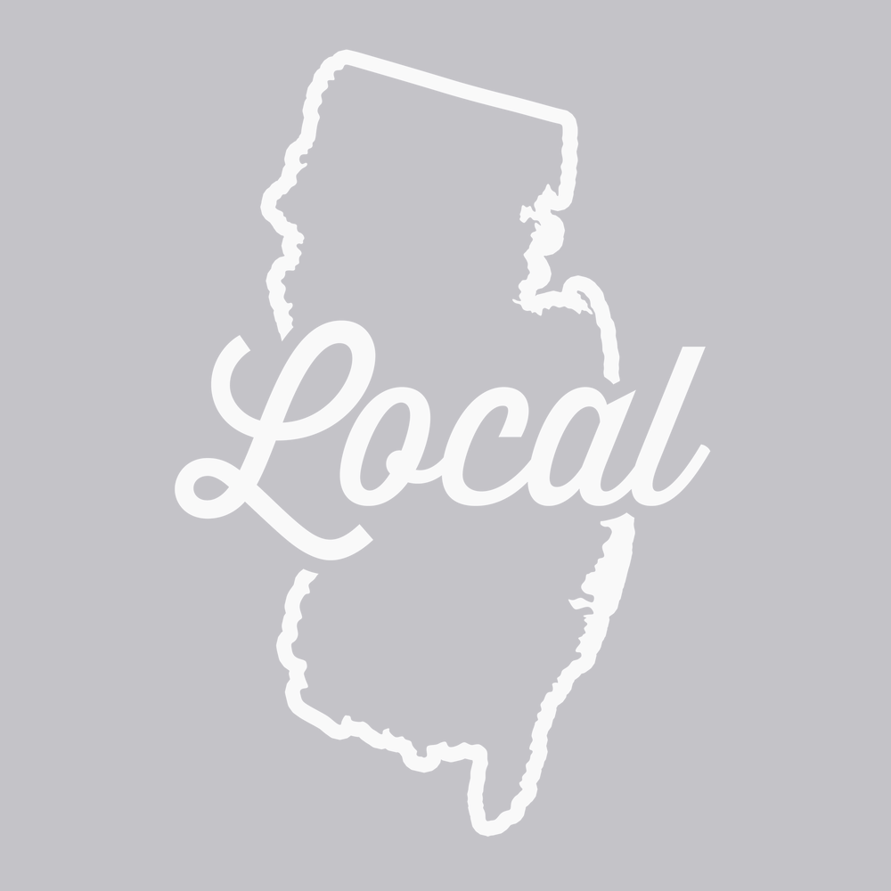 New Jersey Local T-Shirt SILVER