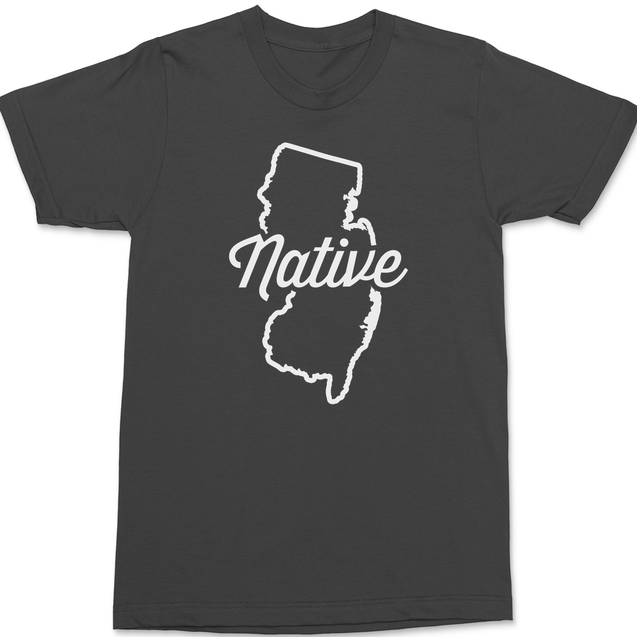 New Jersey Native T-Shirt CHARCOAL