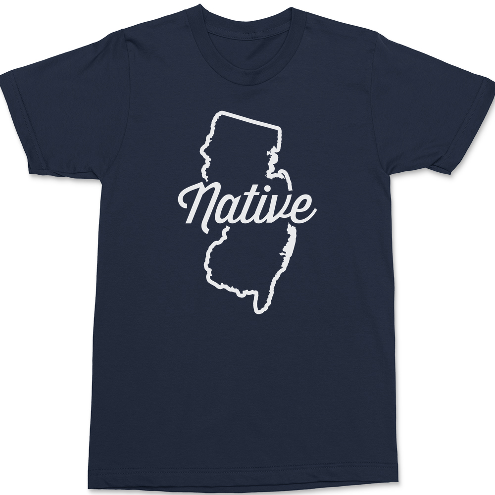 New Jersey Native T-Shirt NAVY