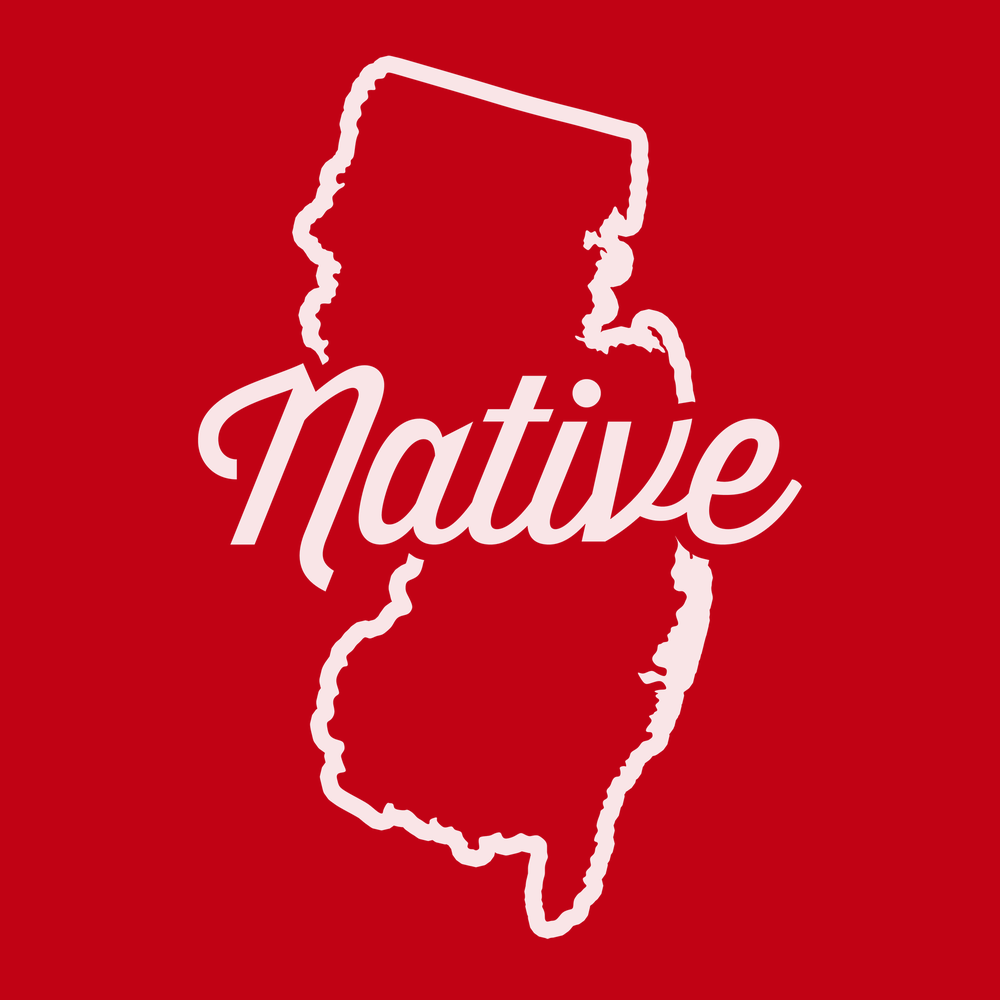 New Jersey Native T-Shirt RED
