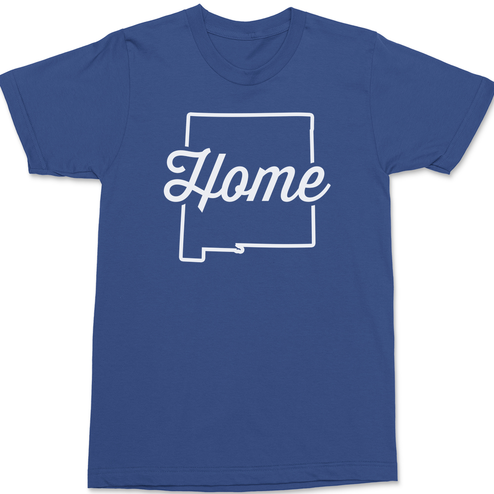 New Mexico Home T-Shirt BLUE