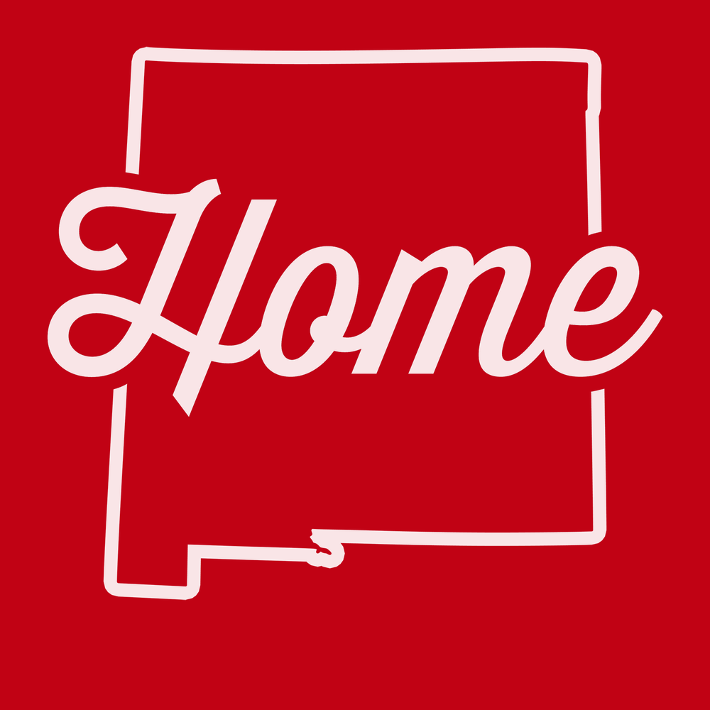 New Mexico Home T-Shirt RED
