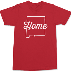 New Mexico Home T-Shirt RED