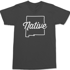 New Mexico Native T-Shirt CHARCOAL