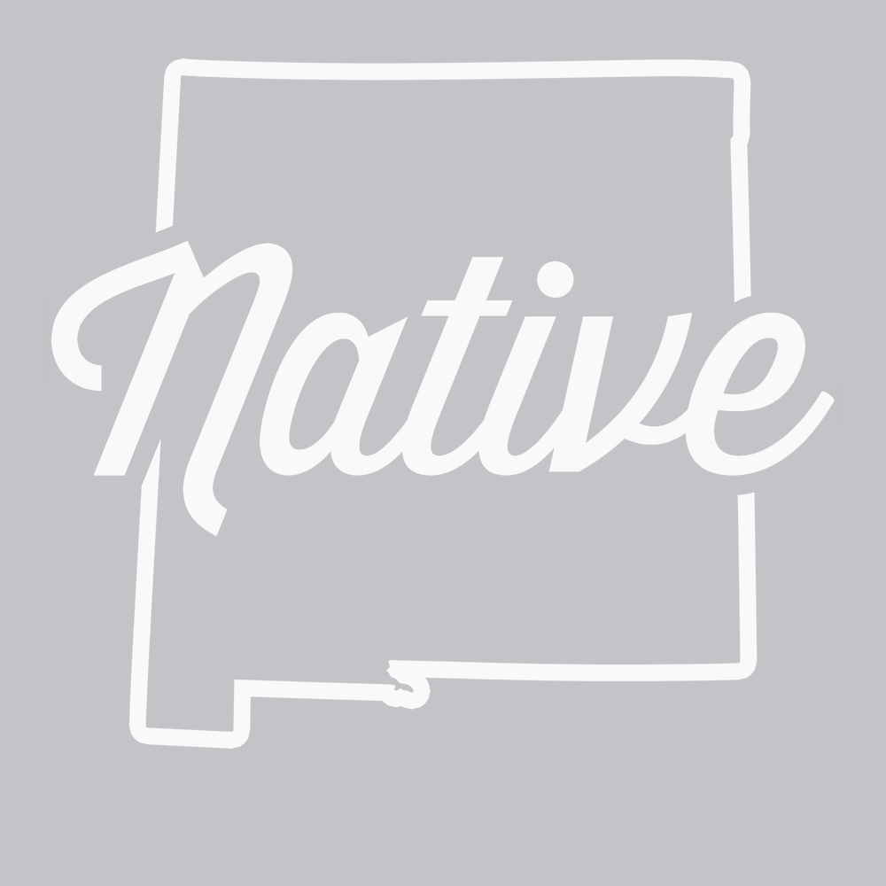 New Mexico Native T-Shirt SILVER