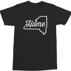 New York Home T-Shirt BLACK