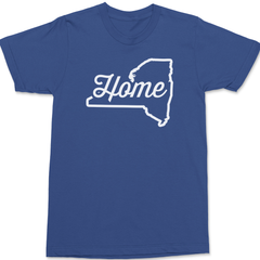 New York Home T-Shirt BLUE