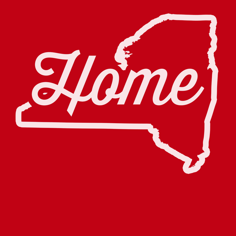 New York Home T-Shirt RED