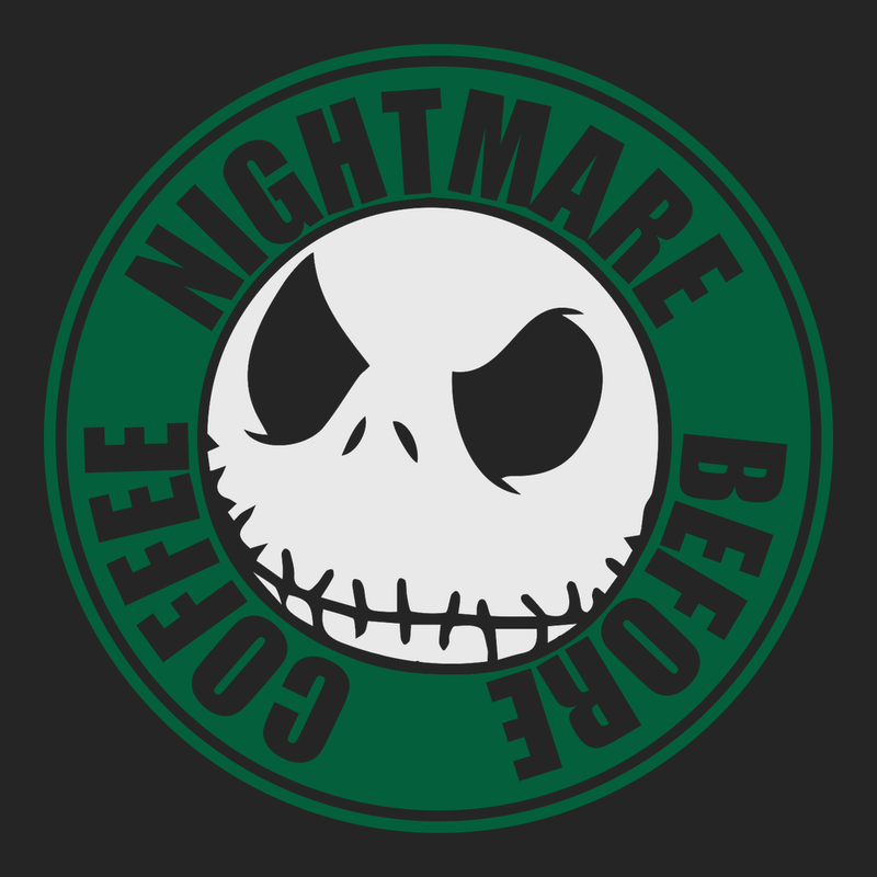 Nightmare Before Coffee T-Shirt BLACK
