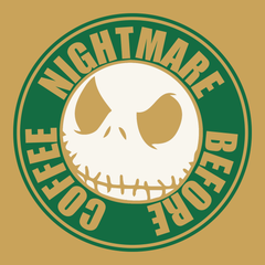 Nightmare Before Coffee T-Shirt GINGER