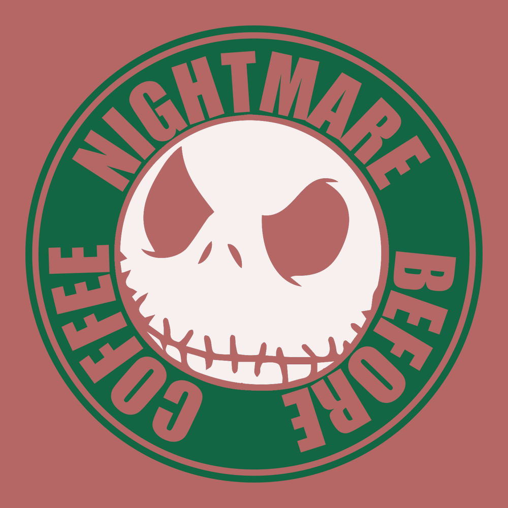 Nightmare Before Coffee T-Shirt TERRACOTTA