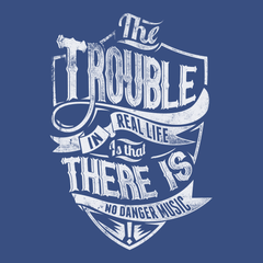 No Danger Music T-Shirt BLUE