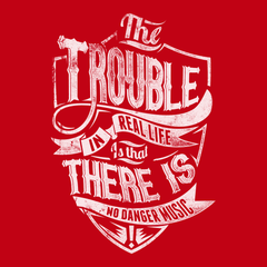 No Danger Music T-Shirt RED