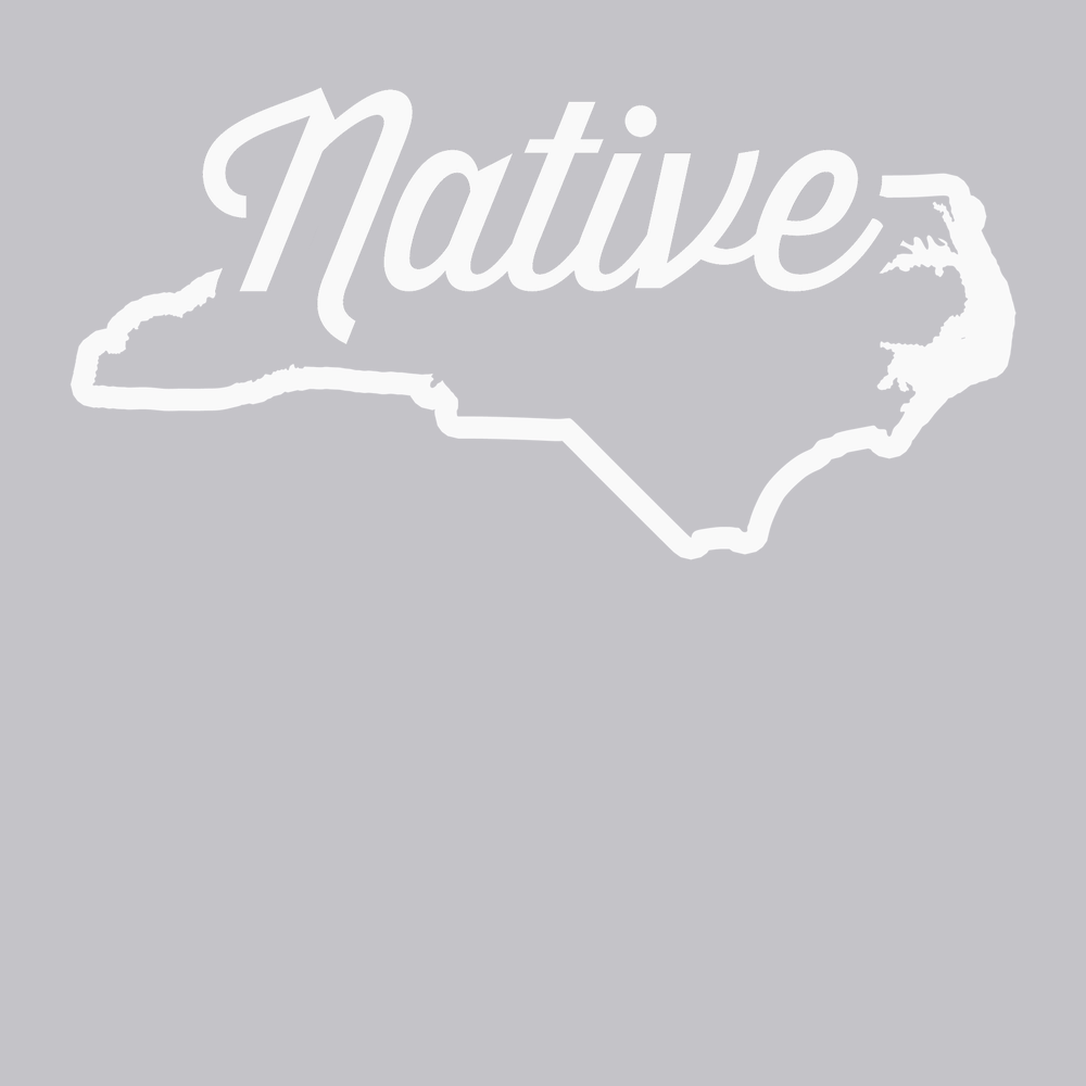 North Carolina Local T-Shirt SILVER