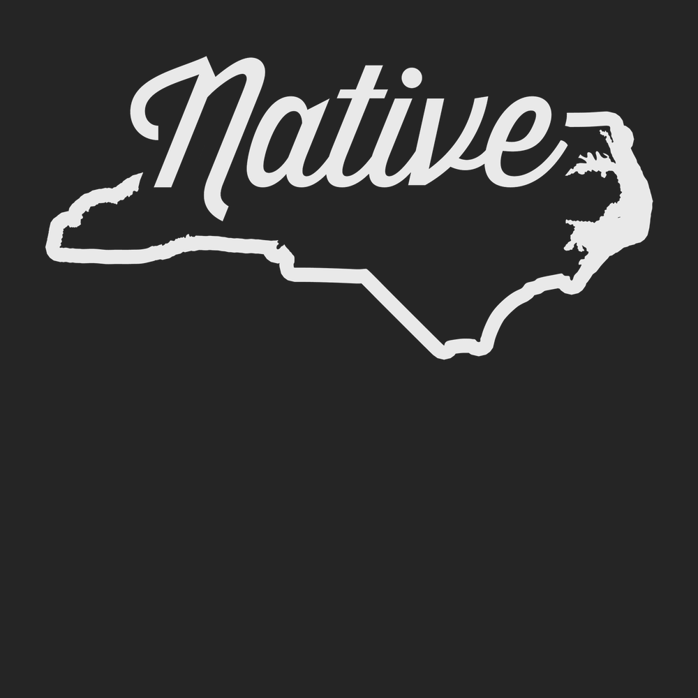 North Carolina Native T-Shirt BLACK