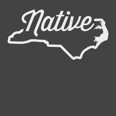 North Carolina Native T-Shirt CHARCOAL