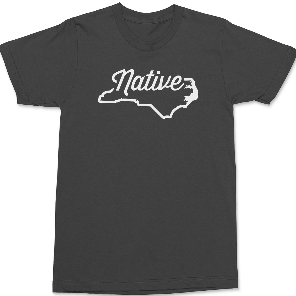 North Carolina Native T-Shirt CHARCOAL