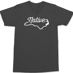 North Carolina Native T-Shirt CHARCOAL