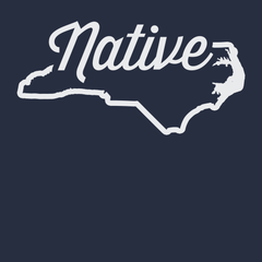 North Carolina Native T-Shirt NAVY