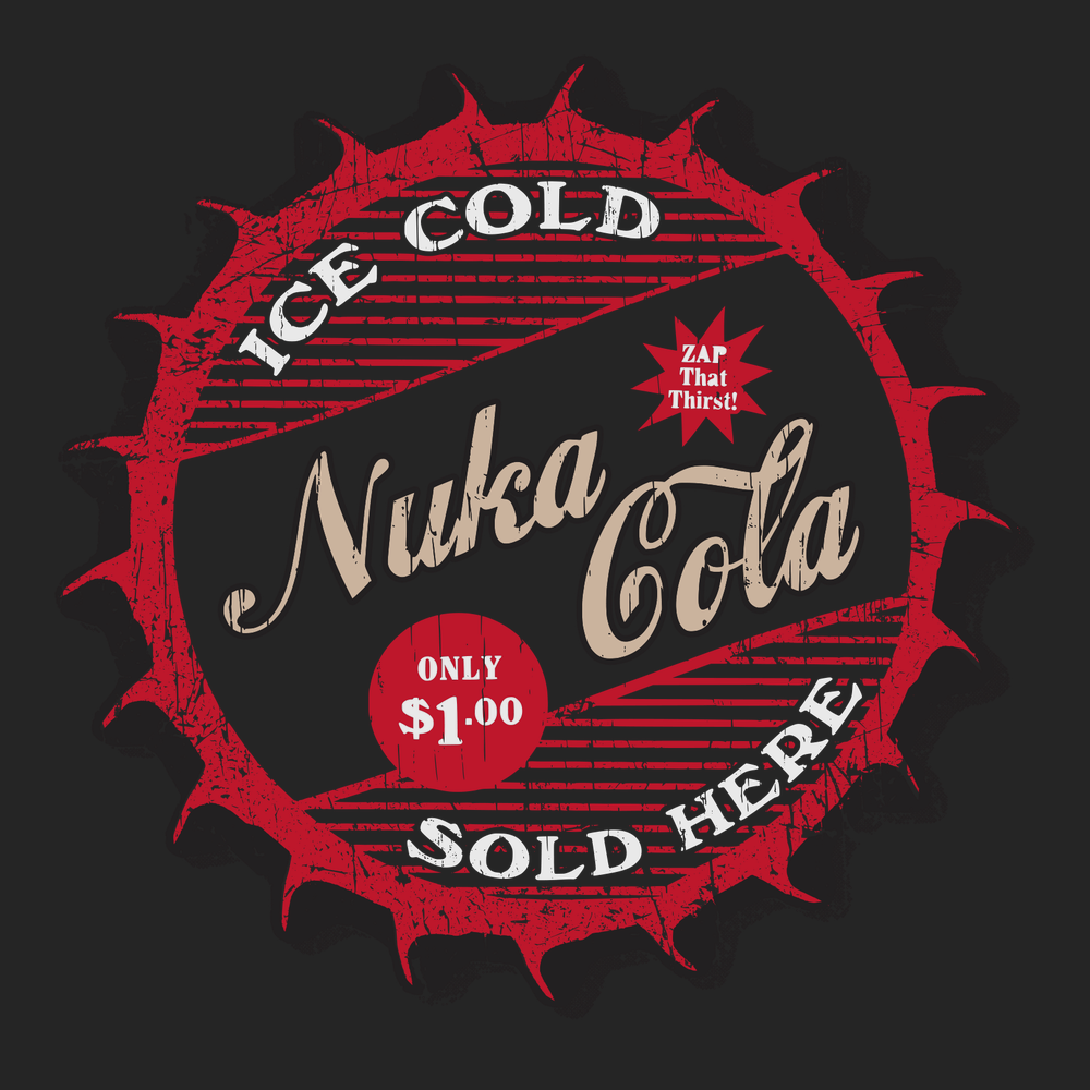 Nuka Cola T-Shirt BLACK