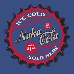 Nuka Cola T-Shirt BLUE