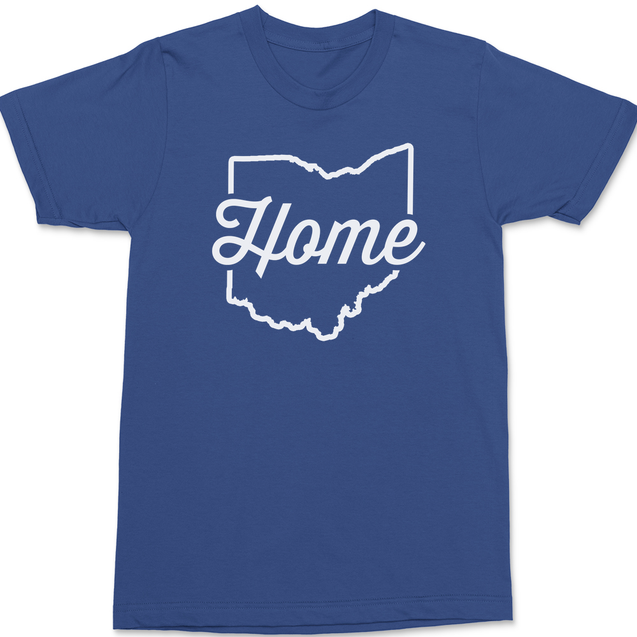 Ohio Home T-Shirt BLUE