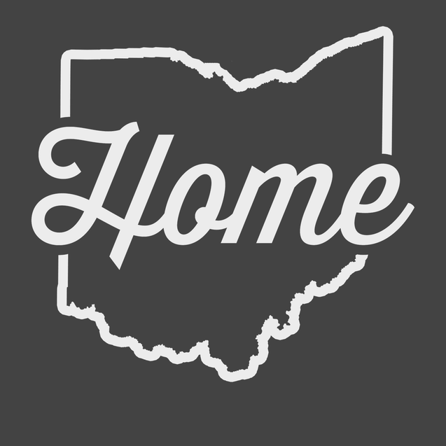 Ohio Home T-Shirt CHARCOAL