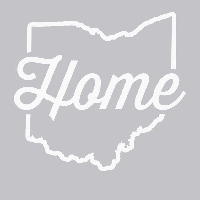 Ohio Home T-Shirt SILVER