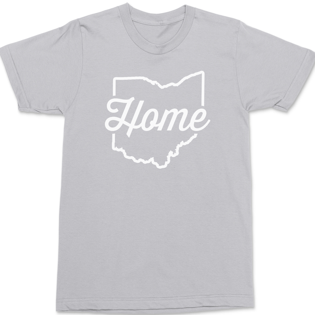 Ohio Home T-Shirt SILVER