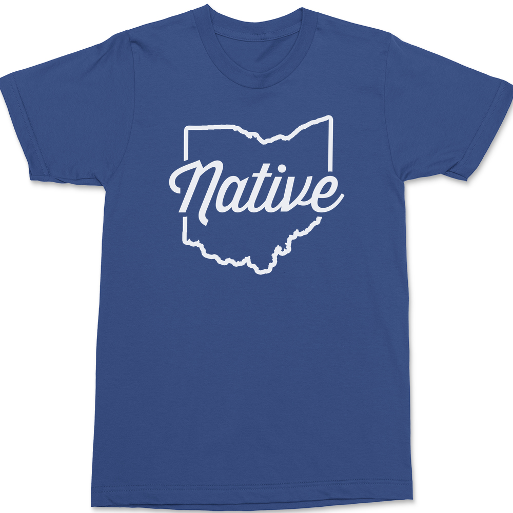 Ohio Native T-Shirt BLUE