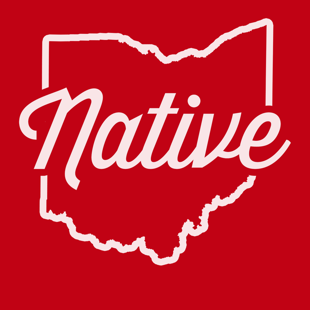 Ohio Native T-Shirt RED