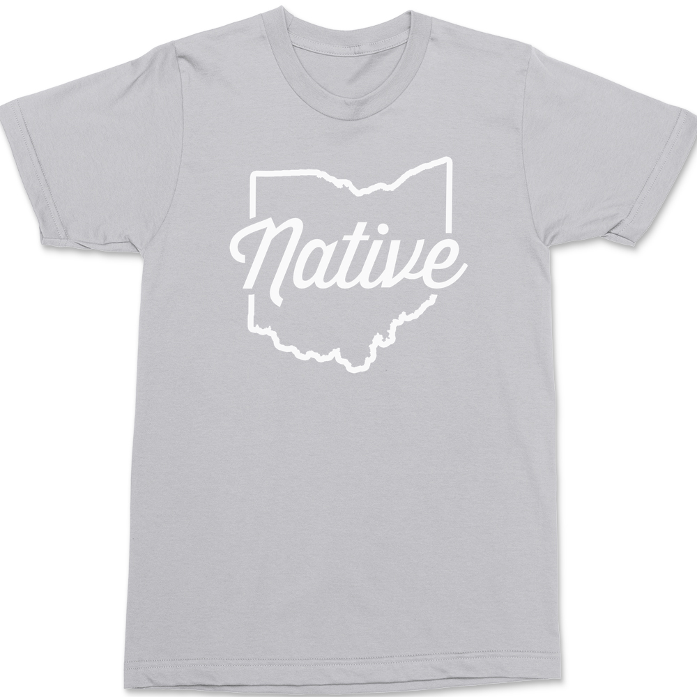 Ohio Native T-Shirt SILVER