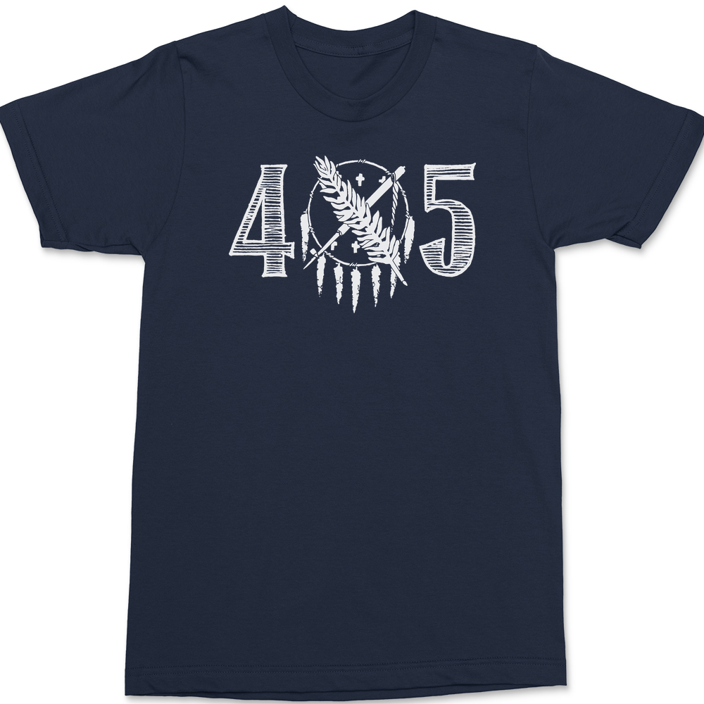 Oklahoma 405 Shield T-Shirt NAVY